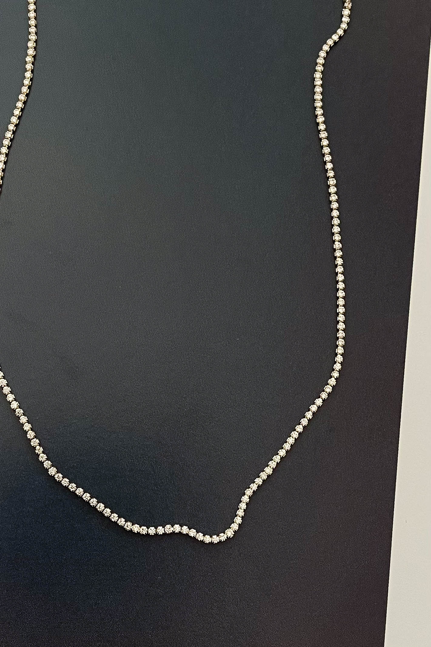 Gold Tennis Necklace