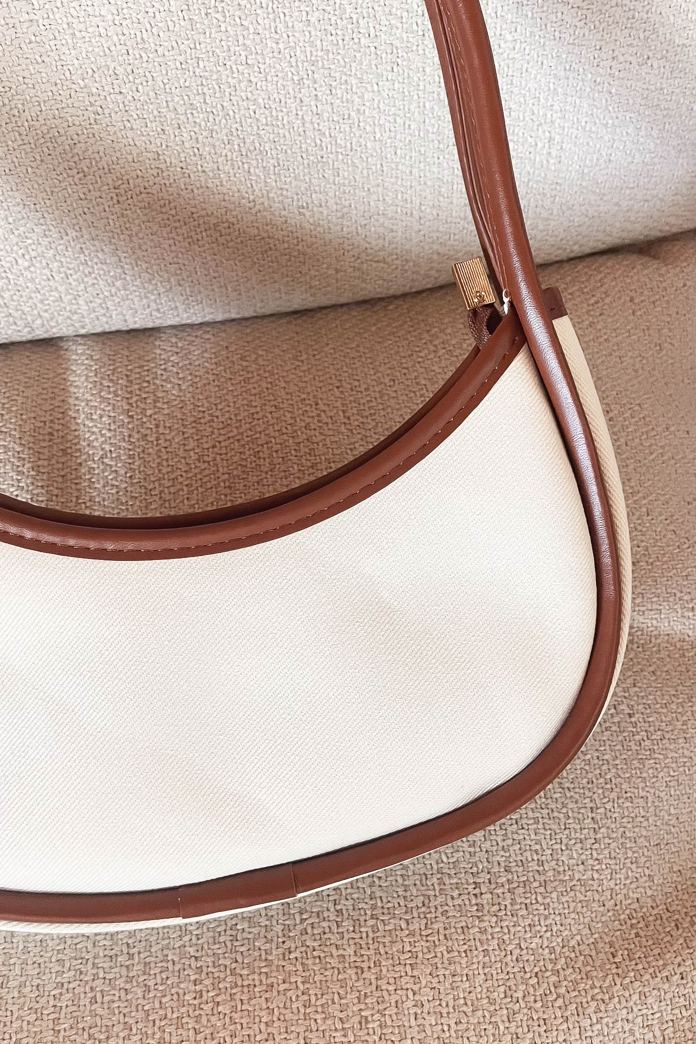 Cream Canvas Bag