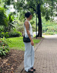 light blue jeans