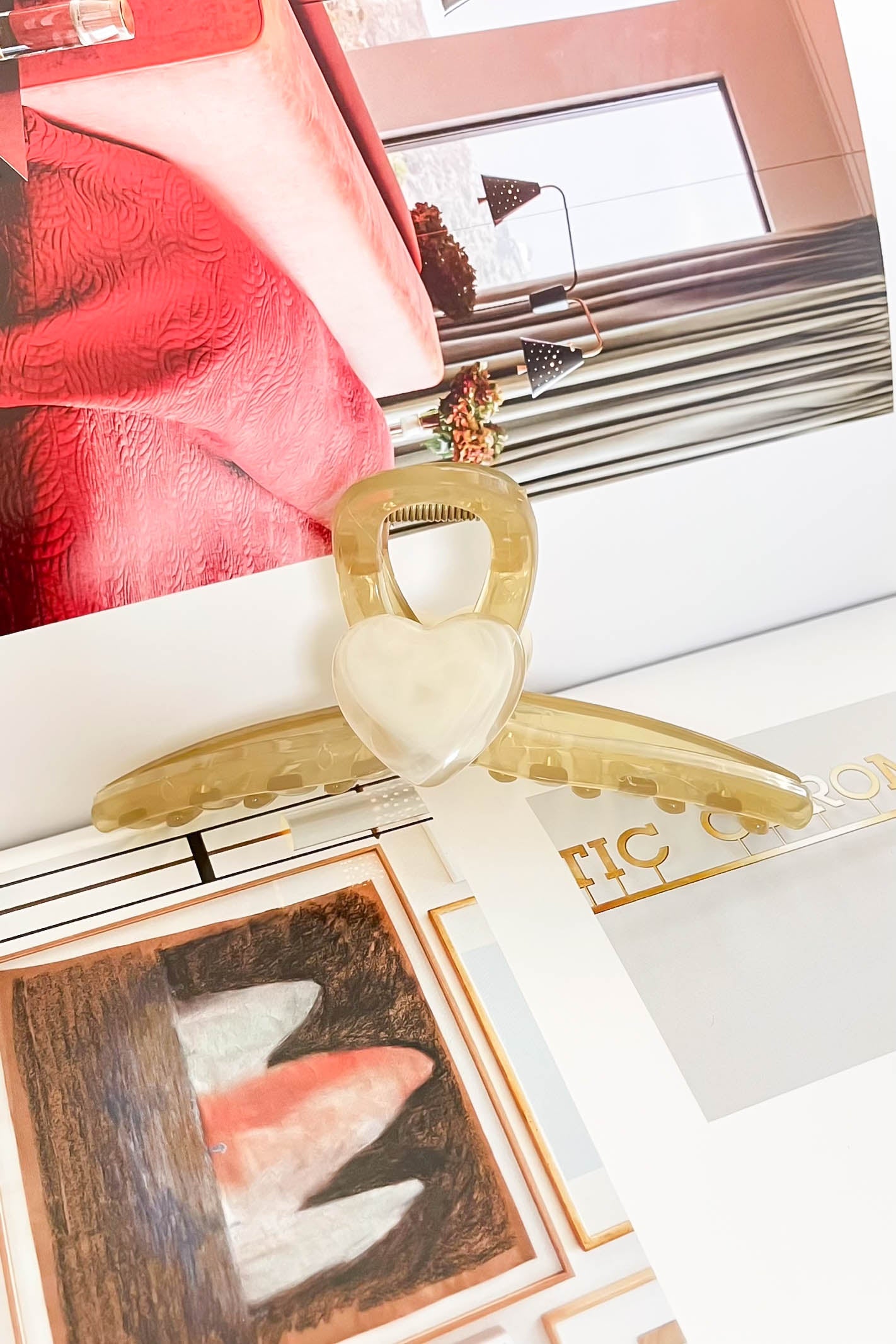 Love Heart Hair Claw