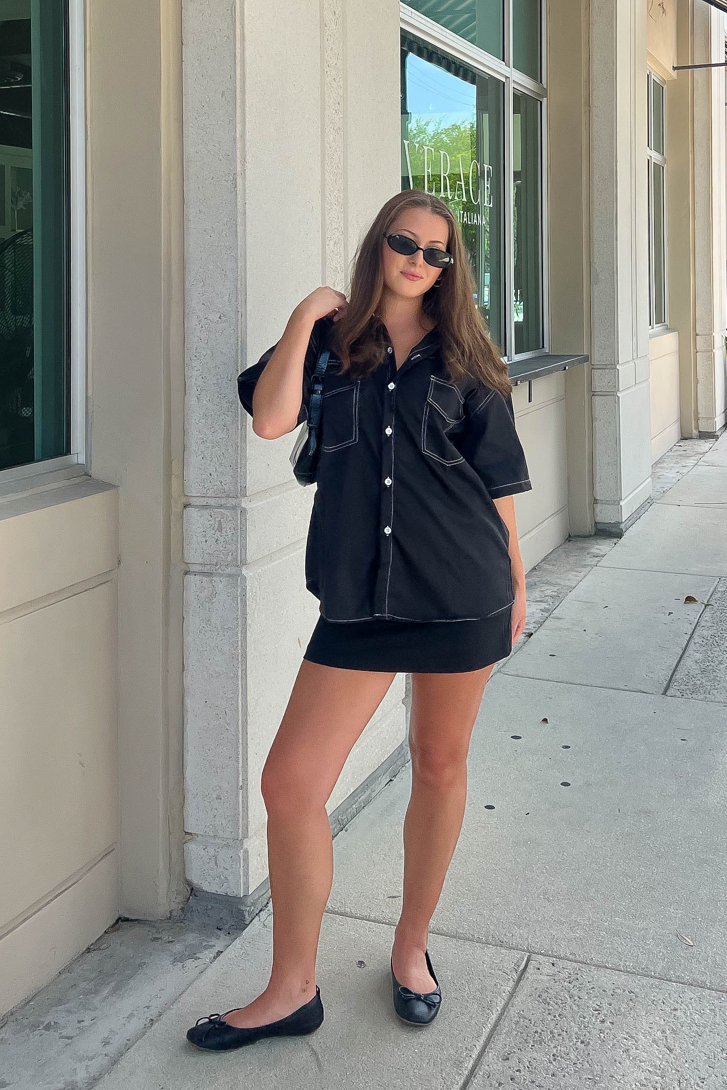 Black Oversized Shirt