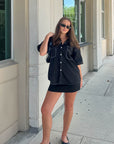 Black Oversized Shirt