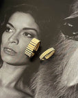 gold textured ring