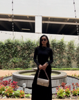 Black Long Sleeve Maxi Dress