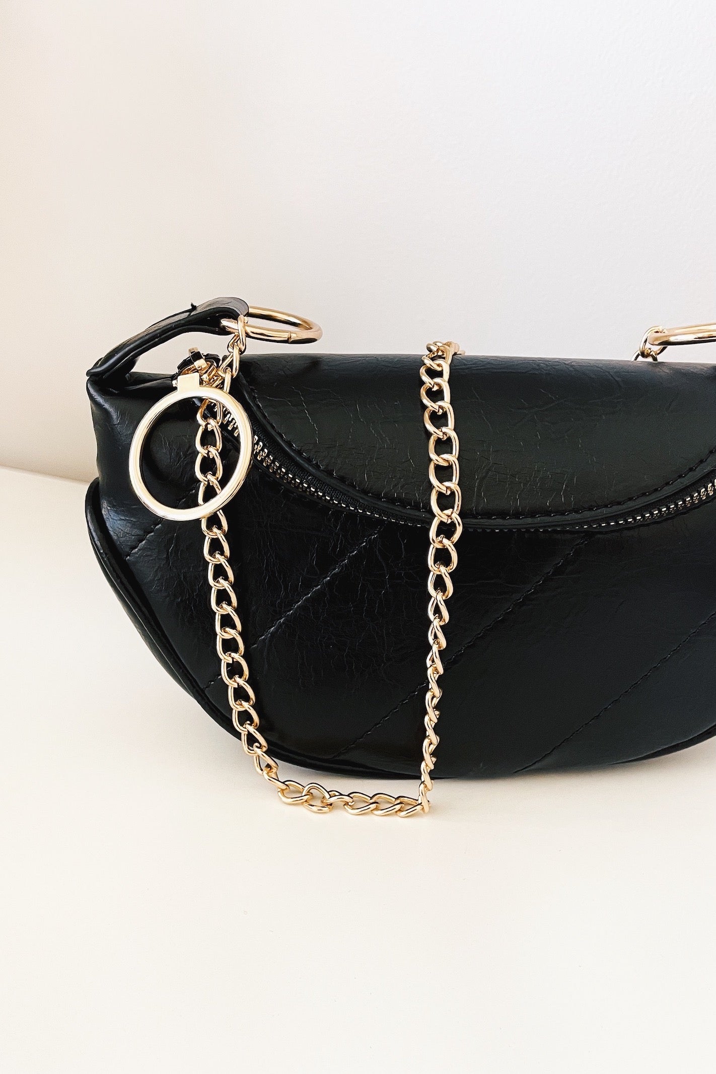 black handbag