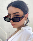 brown tortoise sunglasses