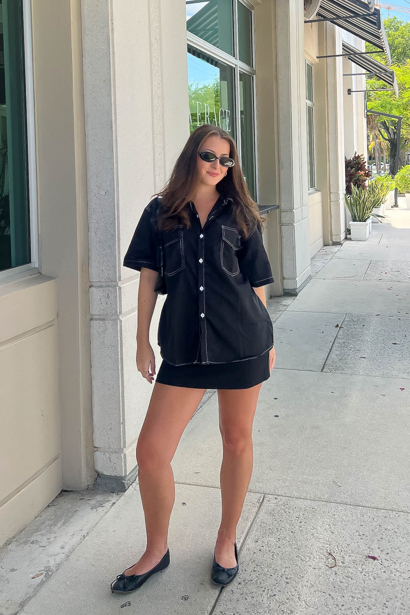 Black Oversized Shirt